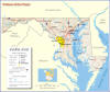 Reference Map of Maryland