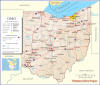 Reference Map of Ohio